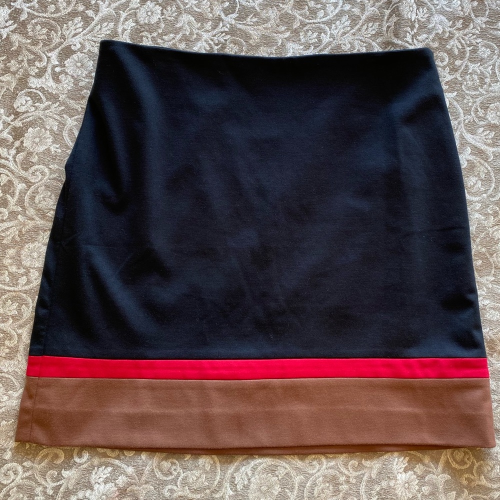 NWT Loft Color block skirt